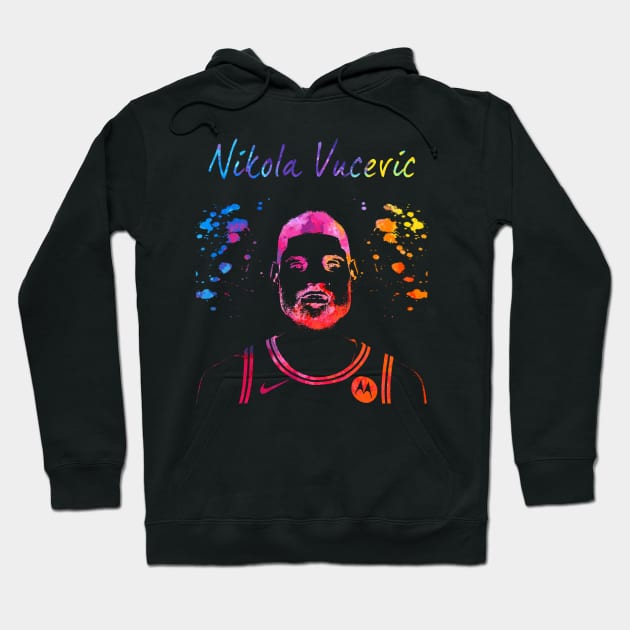 Nikola Vucevic Hoodie by Moreno Art